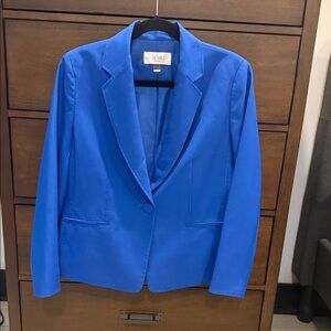 Le Suit Royal Blue Blazer and Pants I Suit I  Sz 8P